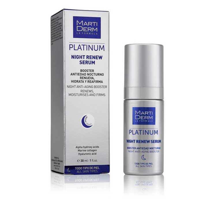 Martiderm Serum Renovador Nocturno 30 Ml - Piel Perfecta Cada Noche
