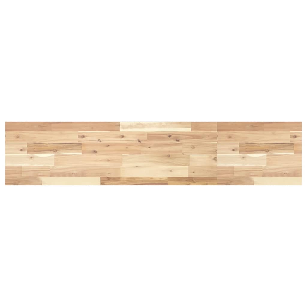 Vidaxl Estante Flotante Madera Acacia Maciza 160x30x2cm Marrón - Mueble Almacenaje