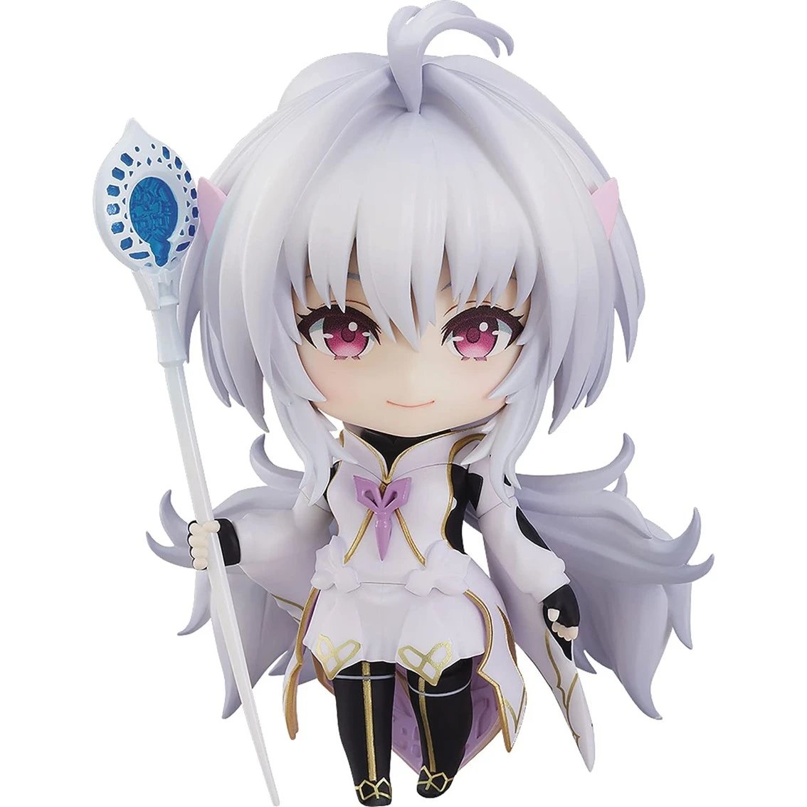 Good Smile Company - Figura Nendoroid Caster Merlin de Fate Grand Order FGG12659 articulada con accesorios temáticos para coleccionistas y fans del anime