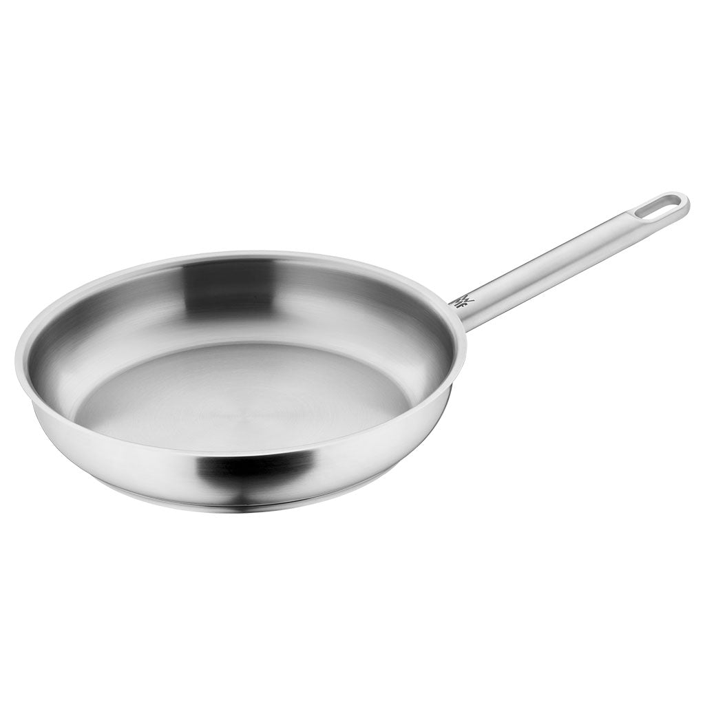 Sartén Profesional de Acero Inoxidable WMF Ultimate, Diseño Satinado Mate, Alta Conductividad Térmica y Sin Antiadherentes