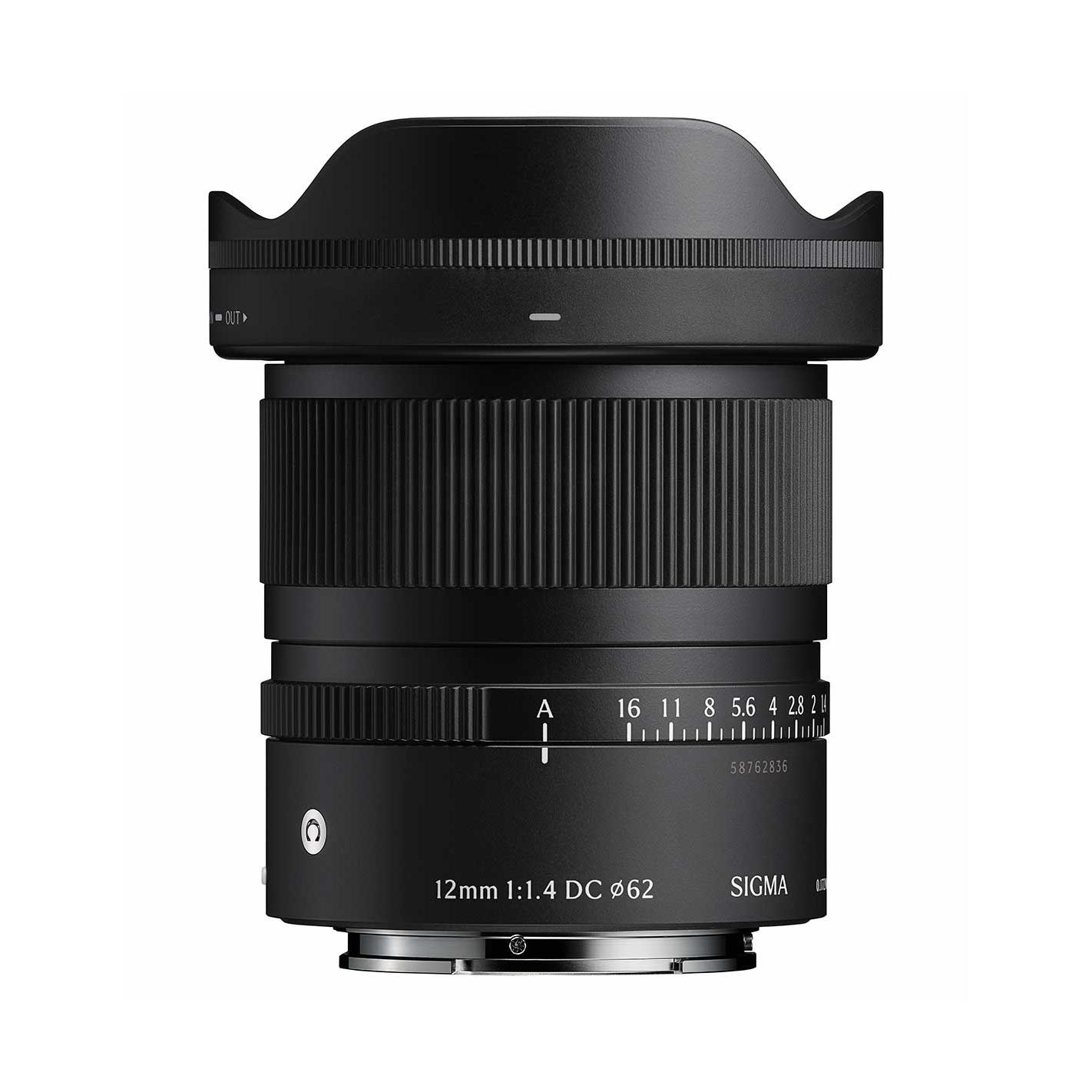 Objetivo Sigma 12mm F/1.4 DC (C) Sony E