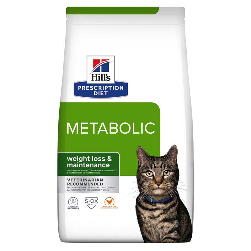 Hill's Pienso Prescription Diet Metabolic Weight Loss & Maintenance para la Pérdida de Peso en Gatos - 1.5 Kg