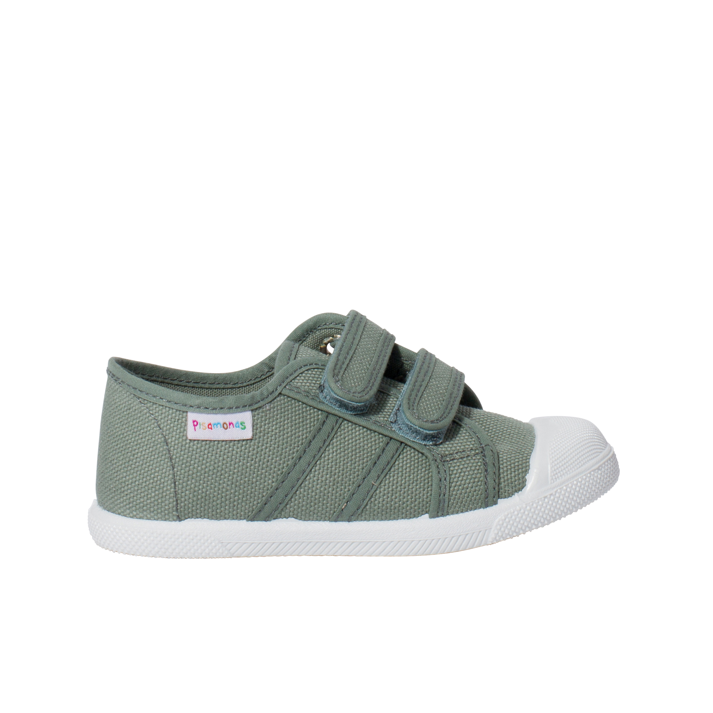 Pisamonas Zapatillas Niños Lona Cinta Adhesiva