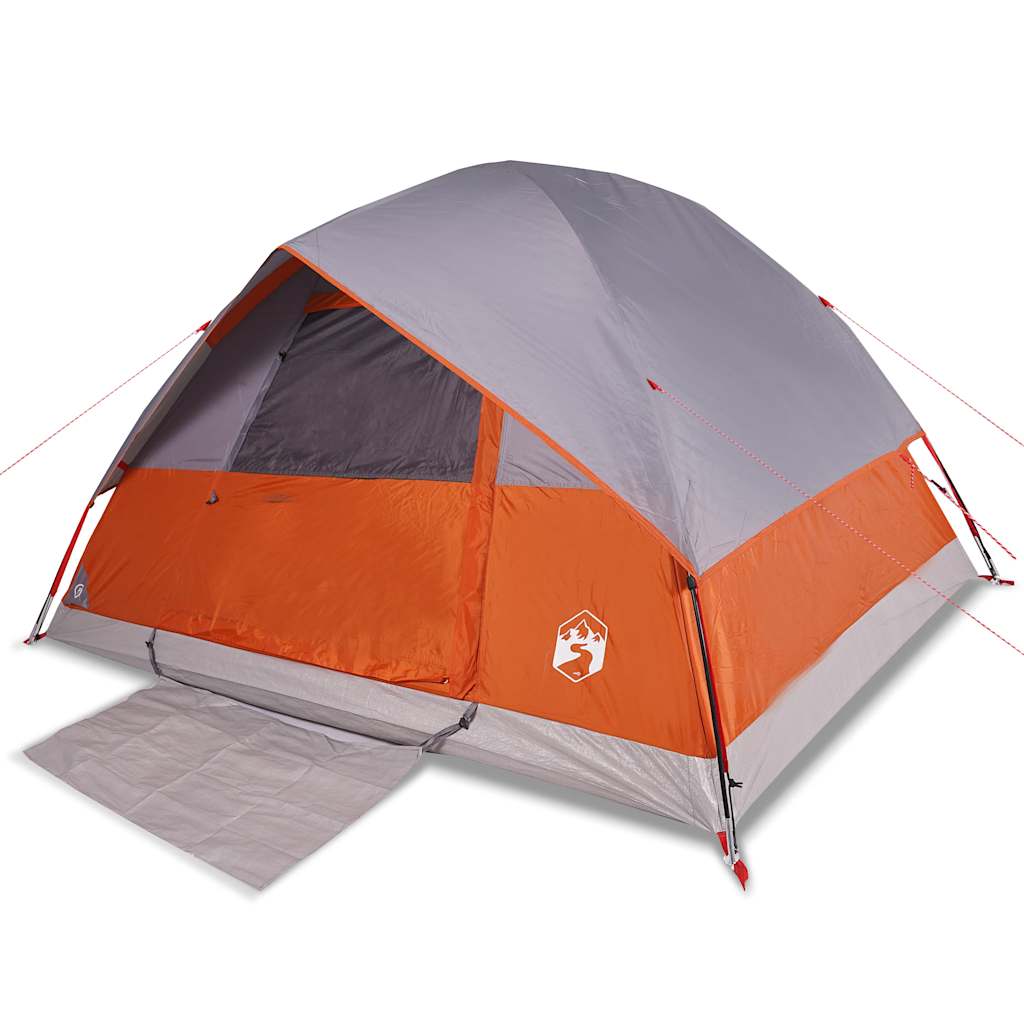 vidaXL Tienda de campaña familiar iglú 6 personas impermeable Color Azul,  Verde,  Gris y naranja y mas