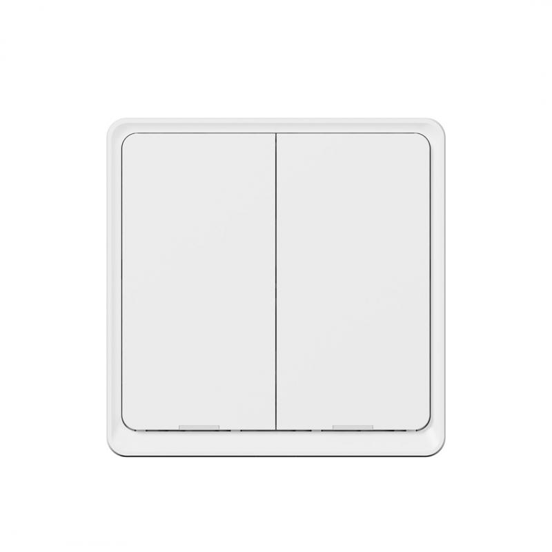 Interruptor doble con batería TESLA TSL-SWI-SCENEZG2 Smart Switch Dual Battery