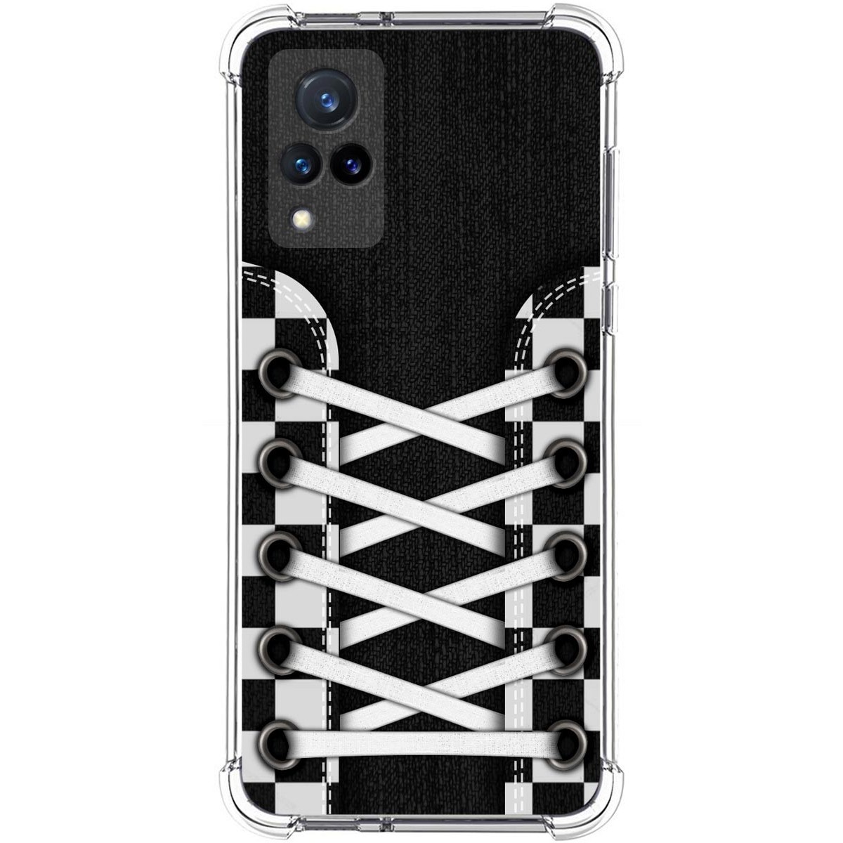 Funda Silicona Antigolpes para Vivo V21 5G diseño Zapatillas 03 Dibujos