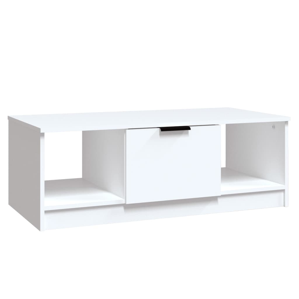Vidaxl - Mesa de Centro de Madera Ingeniería 102x50x36 Cm - Roble Ahumado