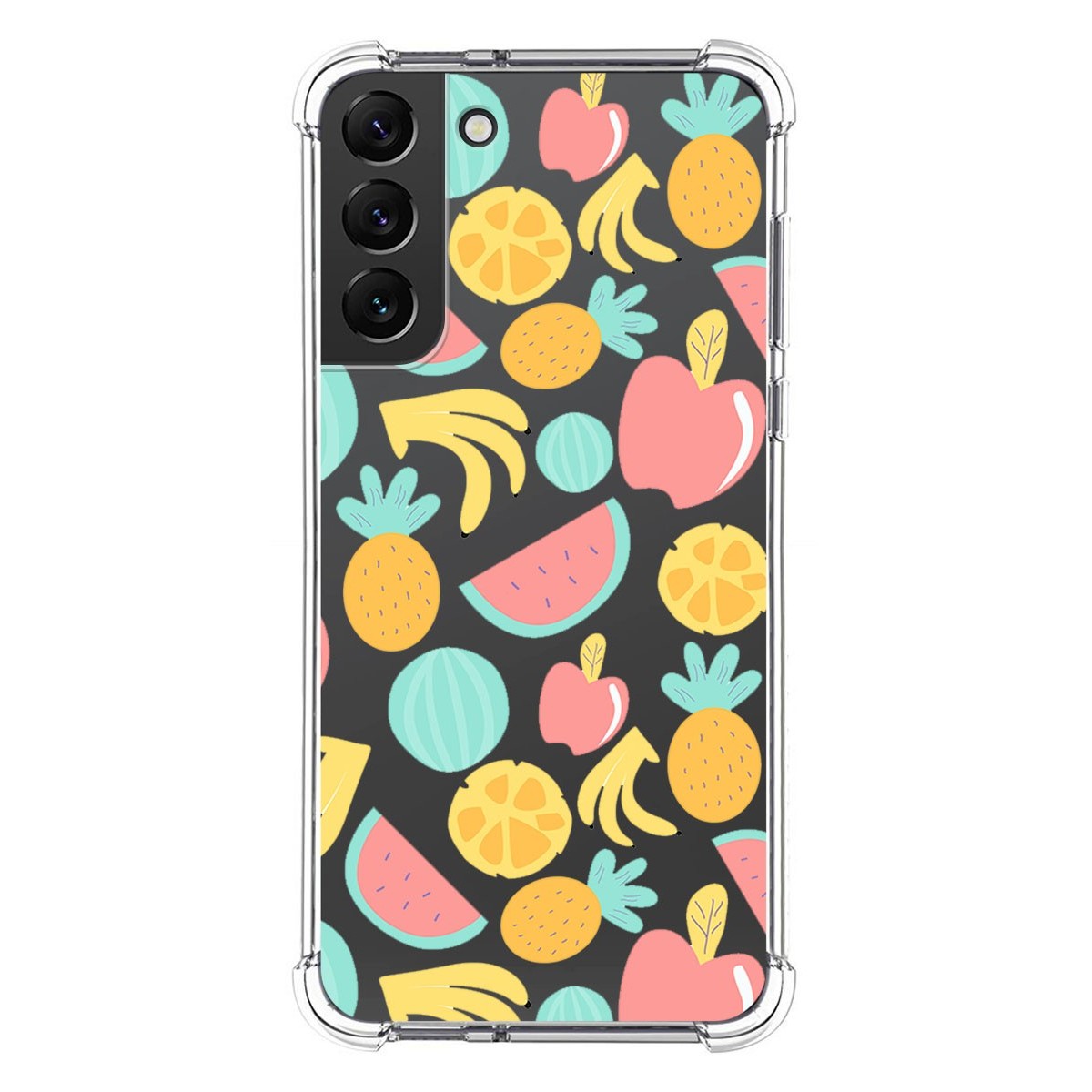 Funda Silicona Antigolpes para Samsung Galaxy S22 Plus 5G diseño Frutas 02 Dibujos