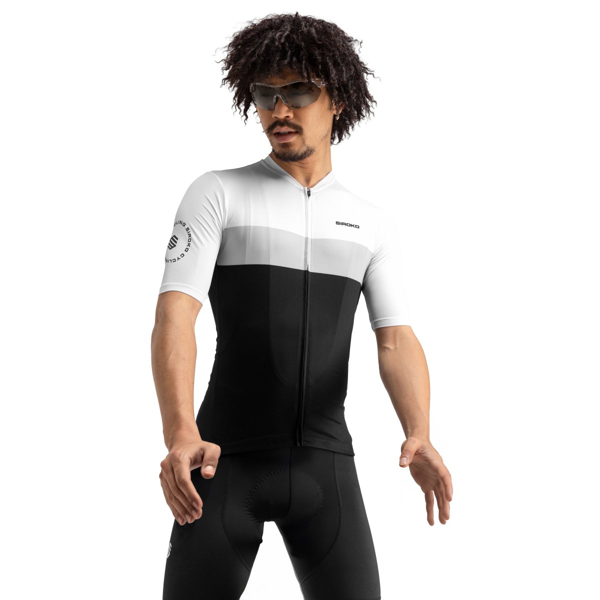 Siroko - Maillot M3 Manga Corta Ciclismo para Hombre_