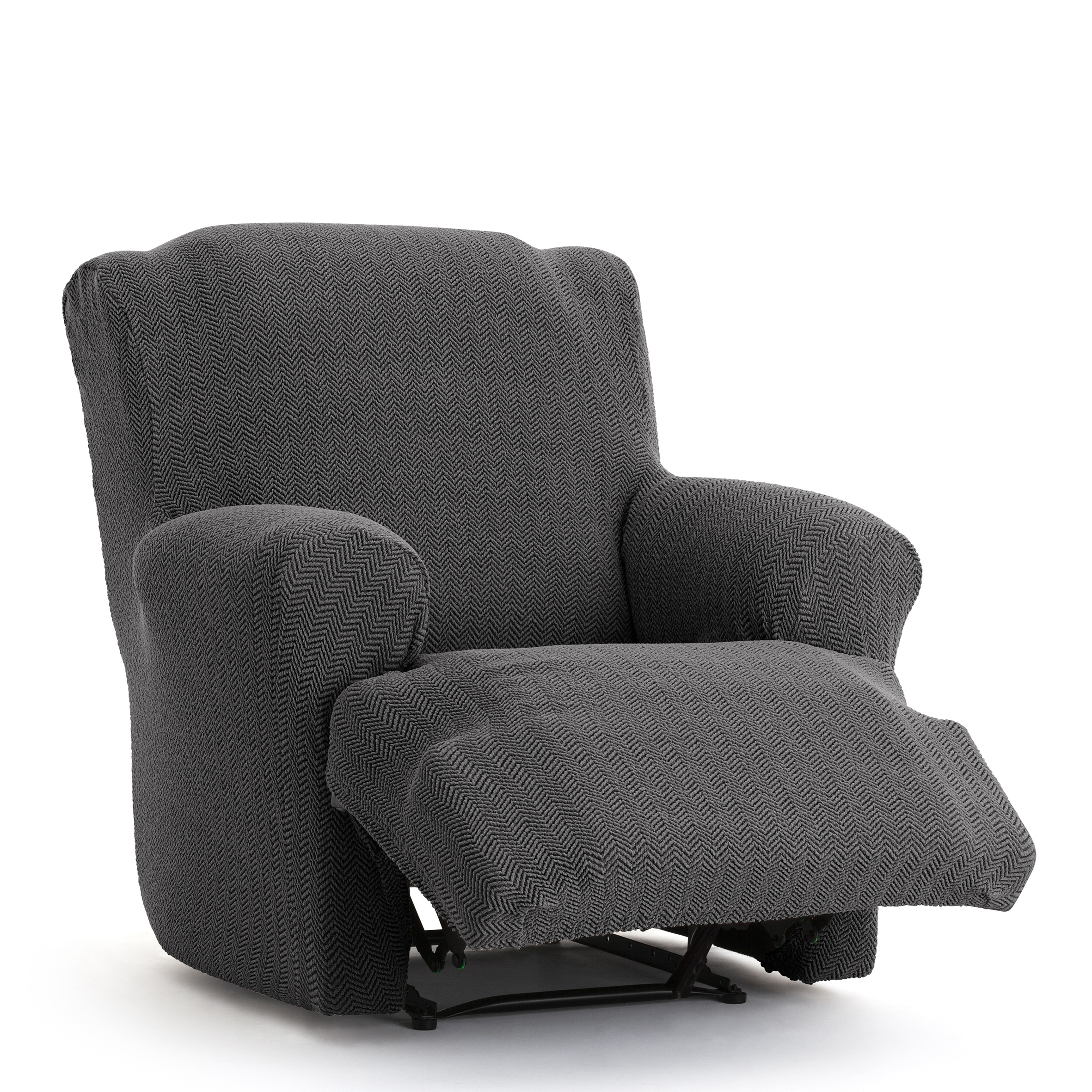 Funda de sofa premium jaz pies juntos c/16, Tamaño 1 plaza, 170x310x110cm, Fábricada en España