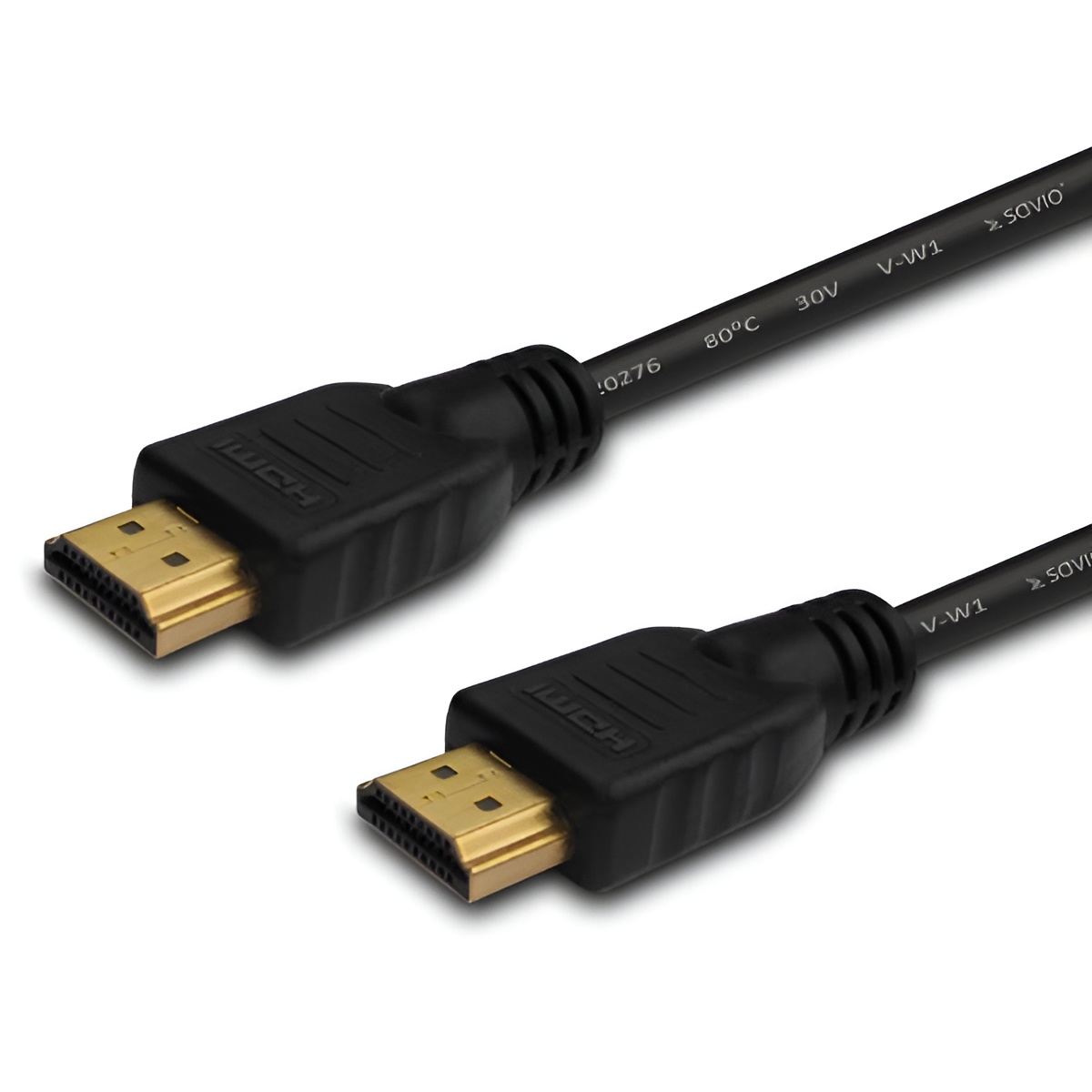 Cable HDMI Savio CL-121 1,8m Negro | 4K, ARC, 3D, Ethernet