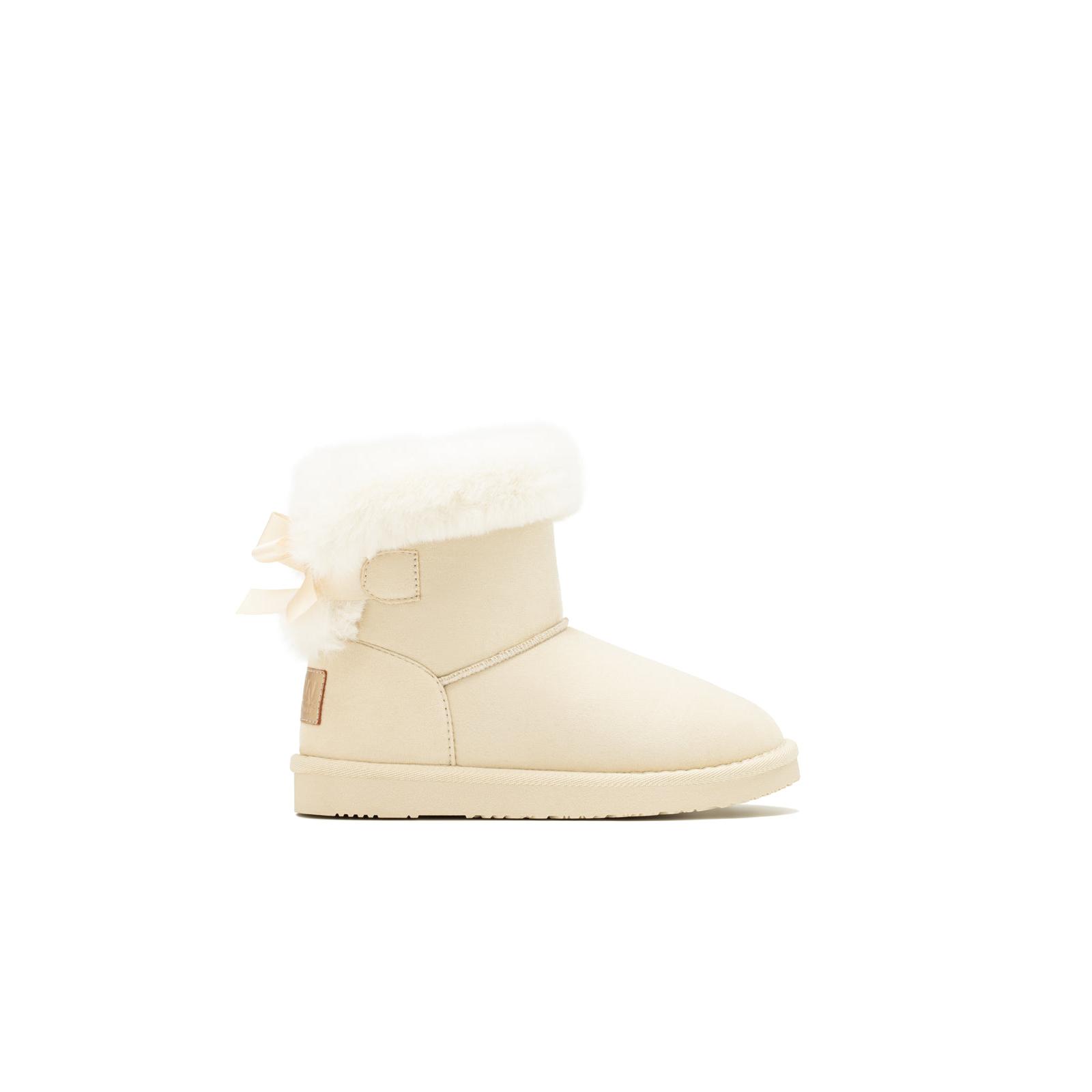 B&W Break&Walk - Botas Australianas con Lazo beige B&W para Niña