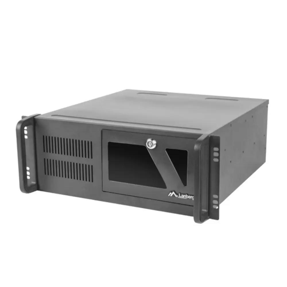 Torre PC Chasis Rack 4U Lanberg SC01-4504-10B 3 Ventiladores 7 Bahías 19" Negro Acero
