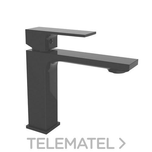 Monomando lavabo saona slim 115 negro 61176 clever