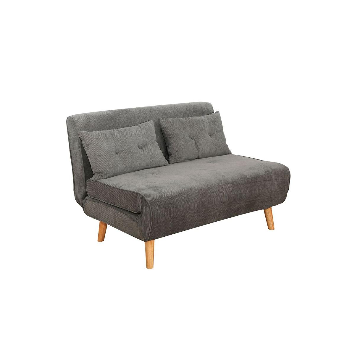 Regalos Miguel - Sofás y Sillones - Sofá Cama Naya Tela - Gris oscuro