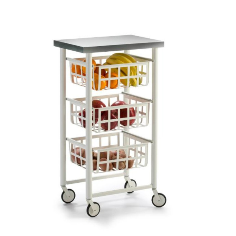 DON HIERRO - Carrito de cocina, Carrito auxiliar FIFTY-FIFTY