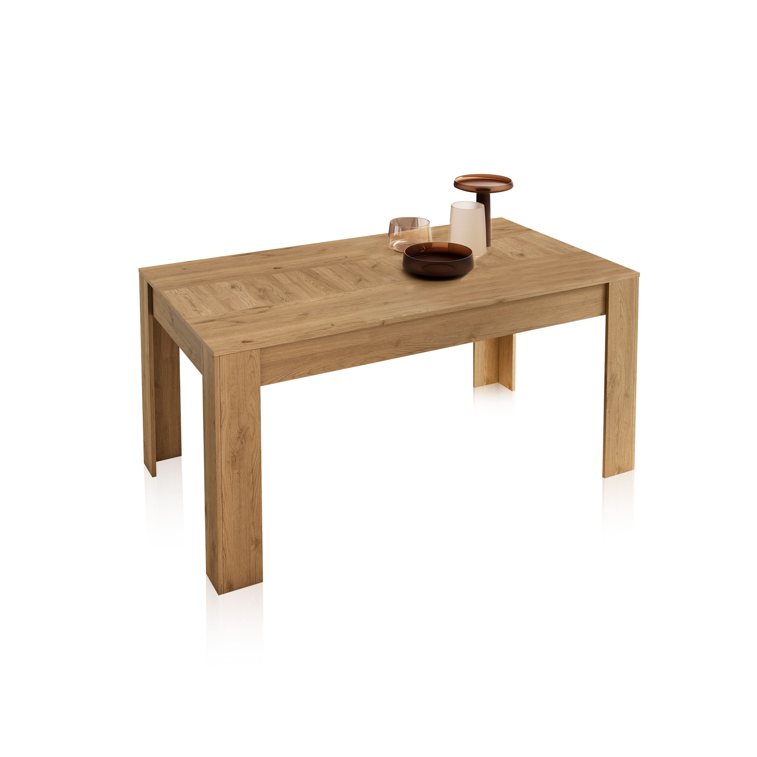 Mesa de comedor extensible Kana