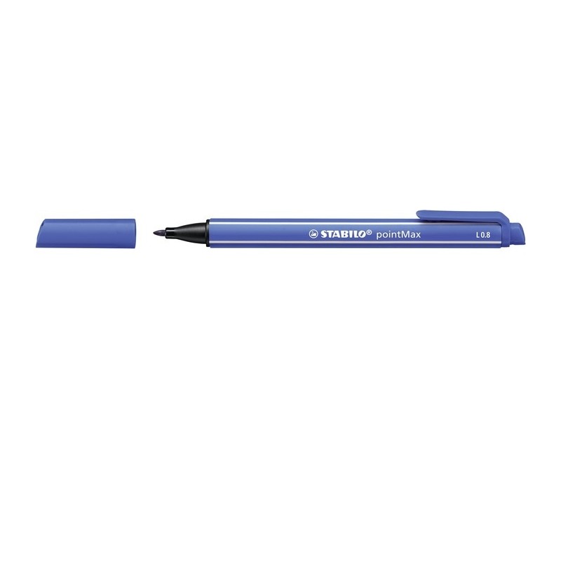 STABILO - pointMax rotulador de punta fina Medio Azul 1 pieza(s) 488/32