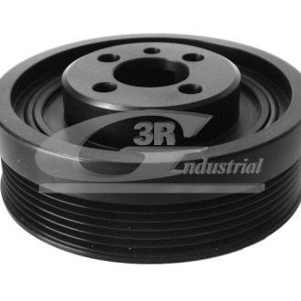 POLEA CIGÜEÑAL 10709-3RG EAN: 8433819001654 OEM: 068105255     Vehiculos: VW:  GOLF I, GOLF II Medidas: ØE: 126 mm/ ØI: 30 mm/ W: 40 mm/ 6PK Peso: 0,931 3RG INDUSTRIAL