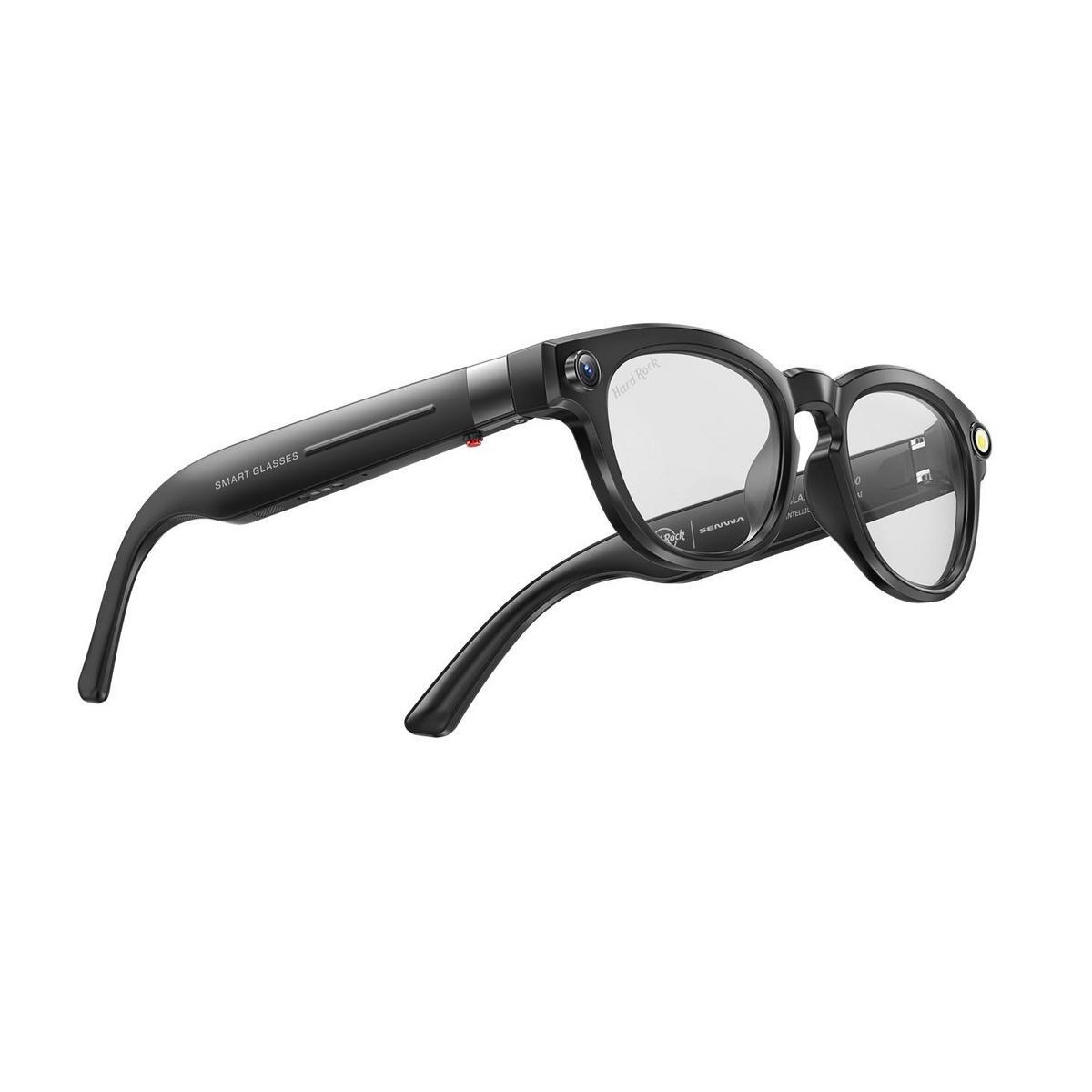 SENWA Gafas Inteligentes GS100 Hard Rock, Cámara Sony 8MP 1200P, Control Voz y Táctil, Autonomía 10h, Traducción IA