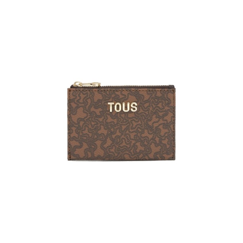 Monedero Tarjetero Tous Marrón Kaos Mini Lines 2002380743
