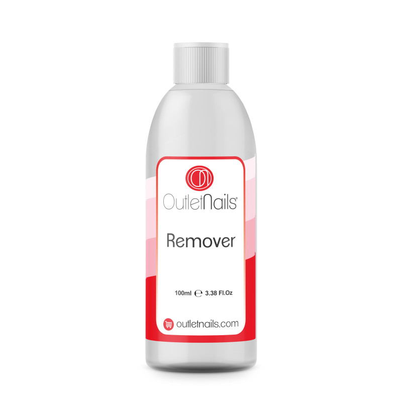Nail Remover 100ml para retirar esmaltes semipermanente uñas esculpidas - Outlet Nails