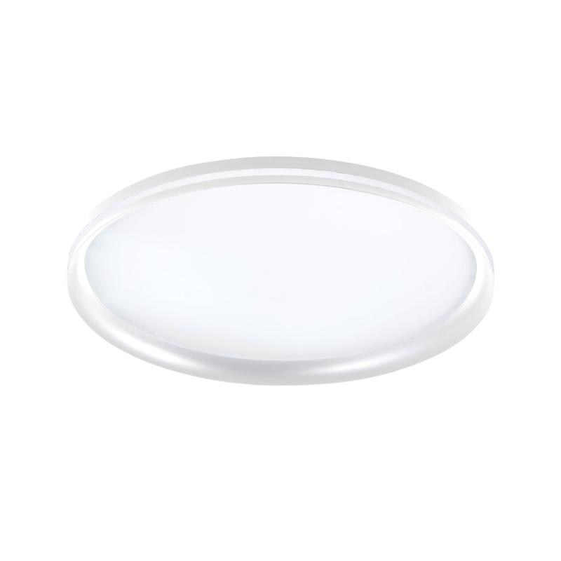 Isy - Fabas Luce Lámpara de techo LED de aluminio - LED integrado 64W IP20 Blanco
