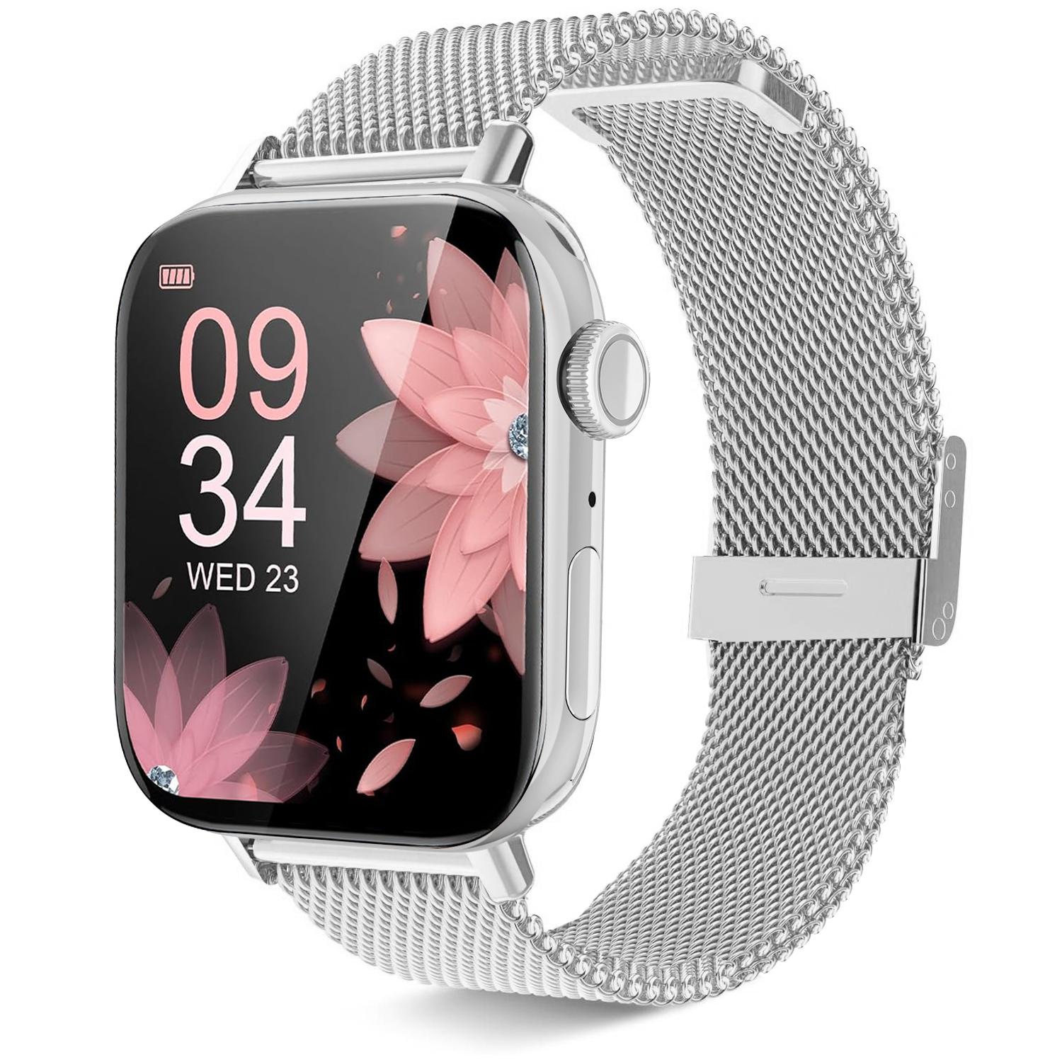 Reloj Inteligente Bluetooth Nuevo 2023 Ultra 9 de para Mujeres con Rastreador NFC Pulsera de Deporte para Android e IOS