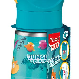 MAPED BOTELLA ACERO INOXIDABLE 350 ML JUNGLE FEVER JUNGLE FEVER
