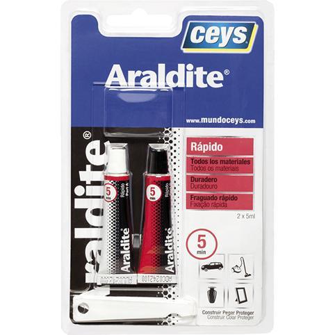 Araldite rapido blister 5+5ml. 5min. blister