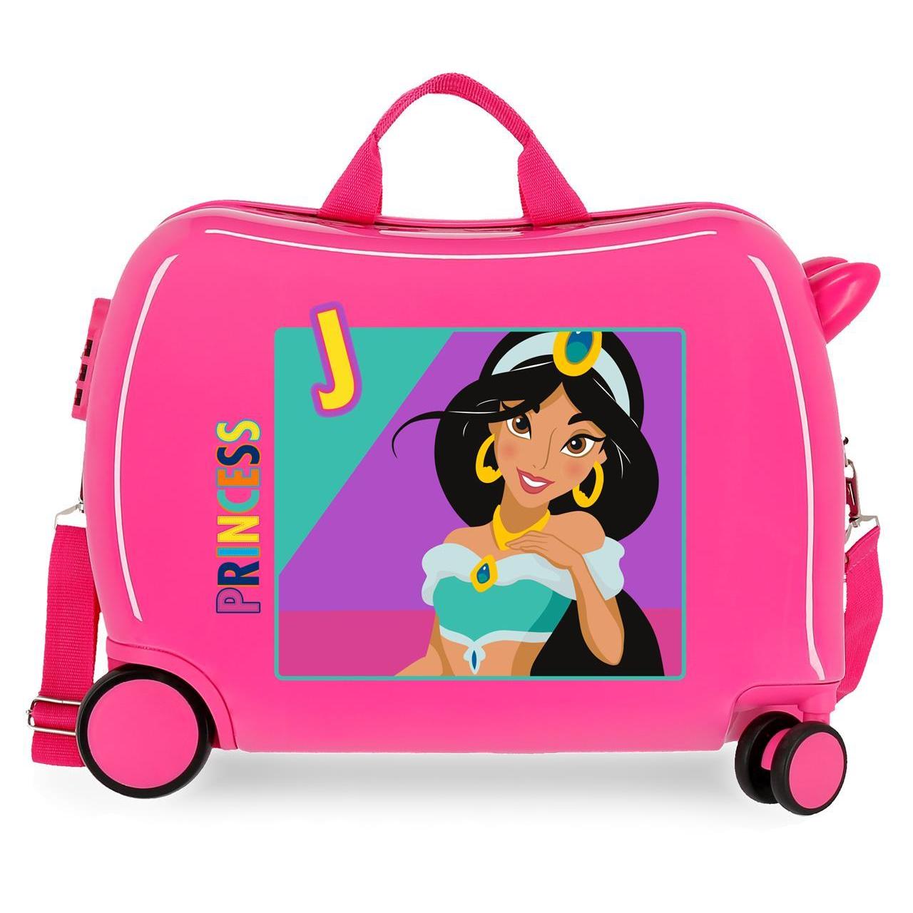 Maleta Infantil Disney Attitude princess fucsia 38x50x20cm