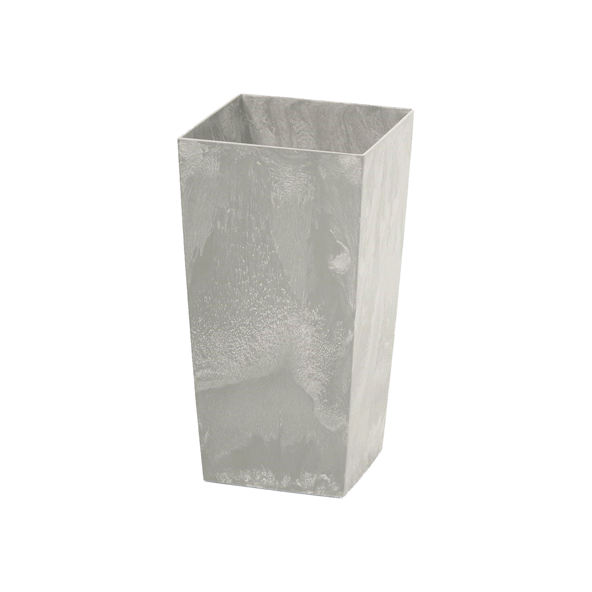Maceta Prosperplast URBI SQUARE BETON EFFECT 2L para Jardín y Decoración Interior y Exterior