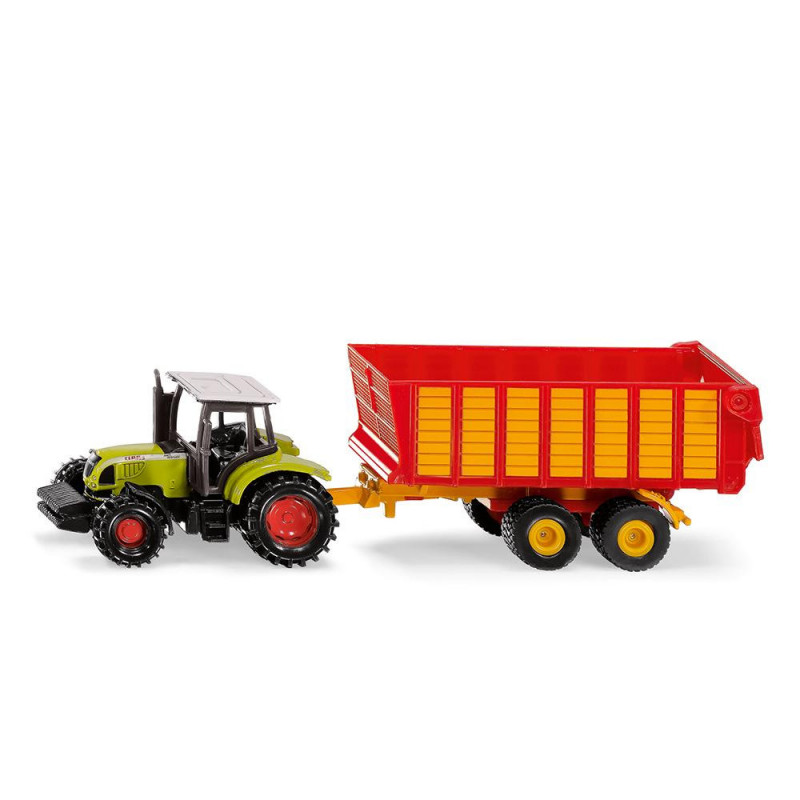 John Deere y remolque