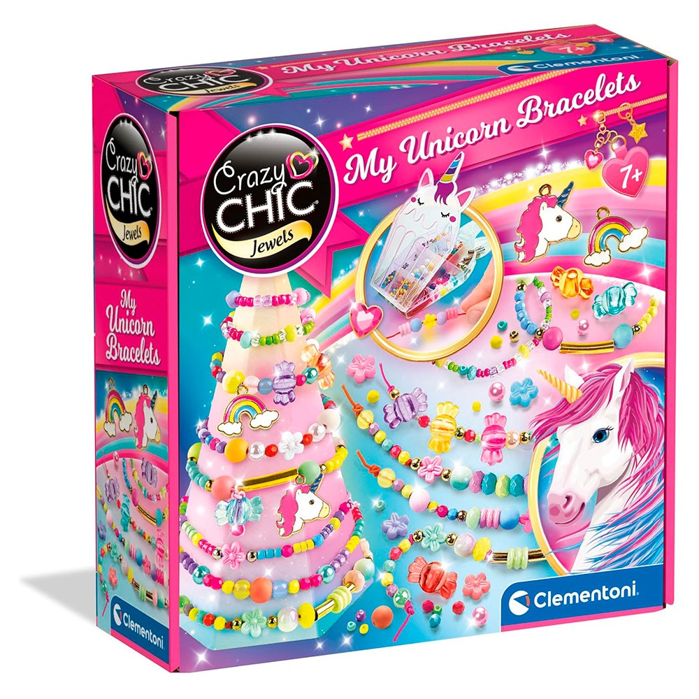 Crazy Chic Crea tus Brazaletes Unicornio.