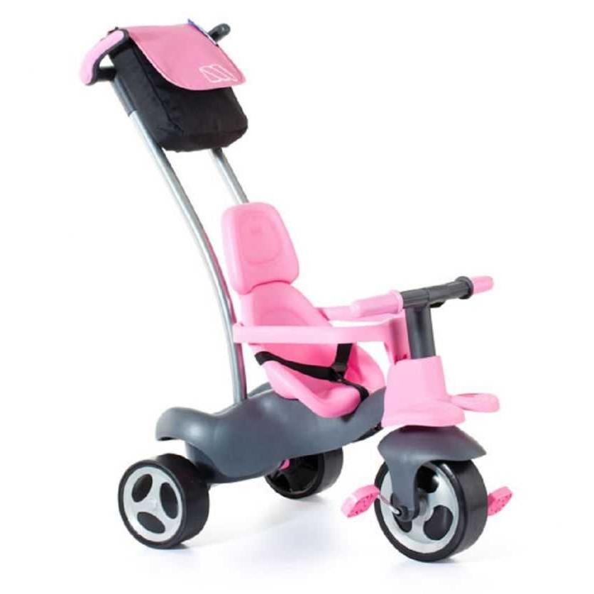 Triciclo Urban Infantil Evolutivo Trike Rosa Soft Control 1 a 4 años - Molto