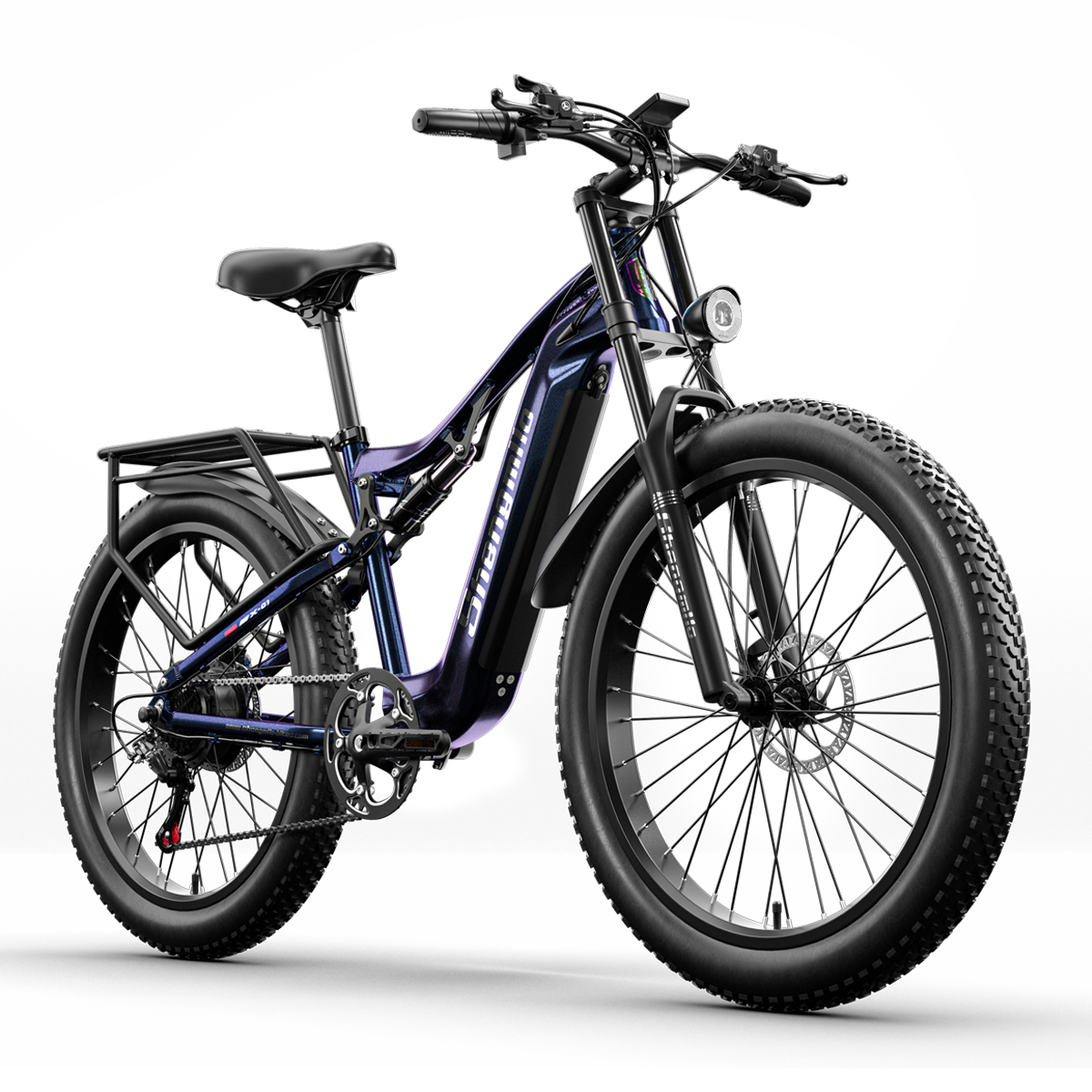  Shimano - Bicicleta eléctrica de 26 pulgadas para mujer, bicicleta  eléctrica de 7 velocidades con batería de litio oculta extraíble de 350 W,  36 V 10 AH, alcance máximo de 45