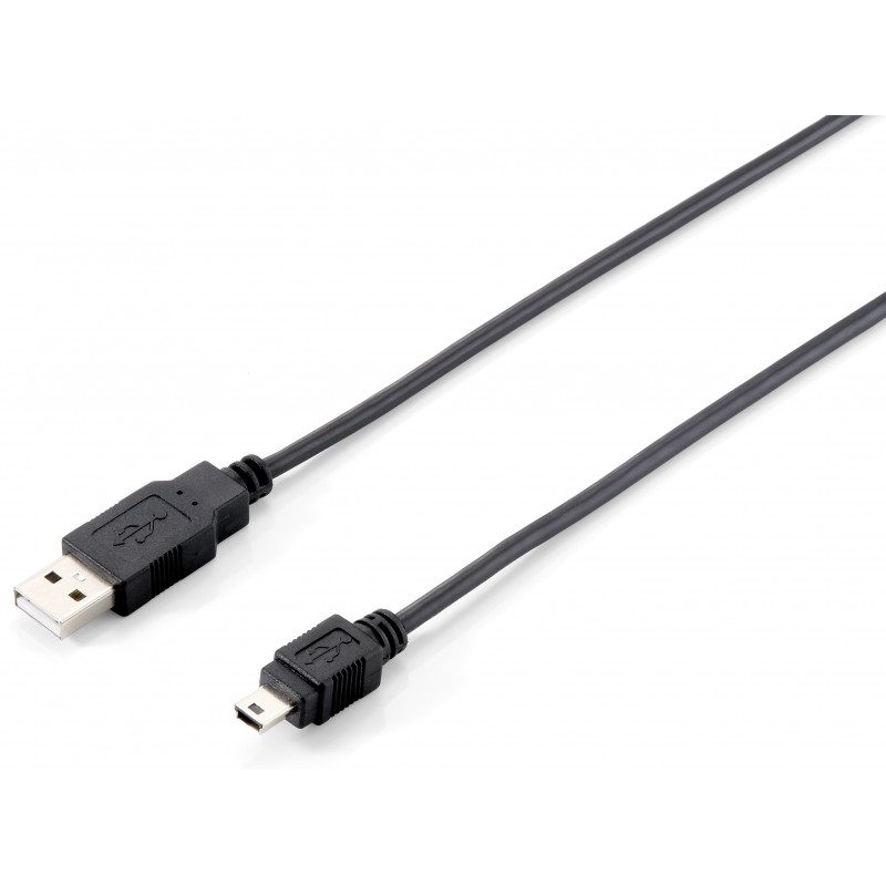 Equip - 128521 Cable USB 2.0 A a Mini-B, M/M, 1,8 m 128521