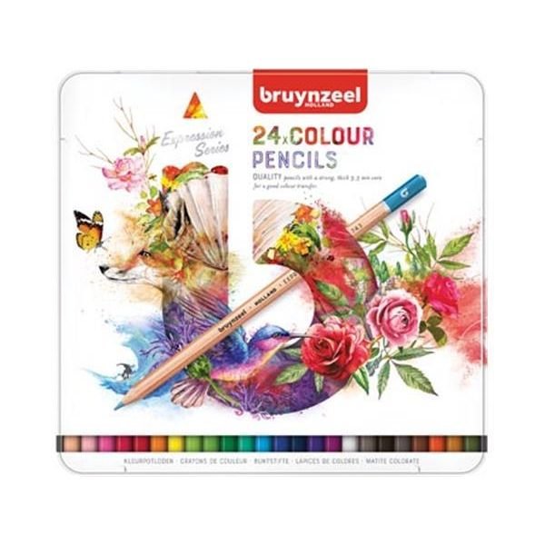 TALENS LAPIZ BRUYNZEEL EXPRESSION 24 COLORES BRUYNZEEL