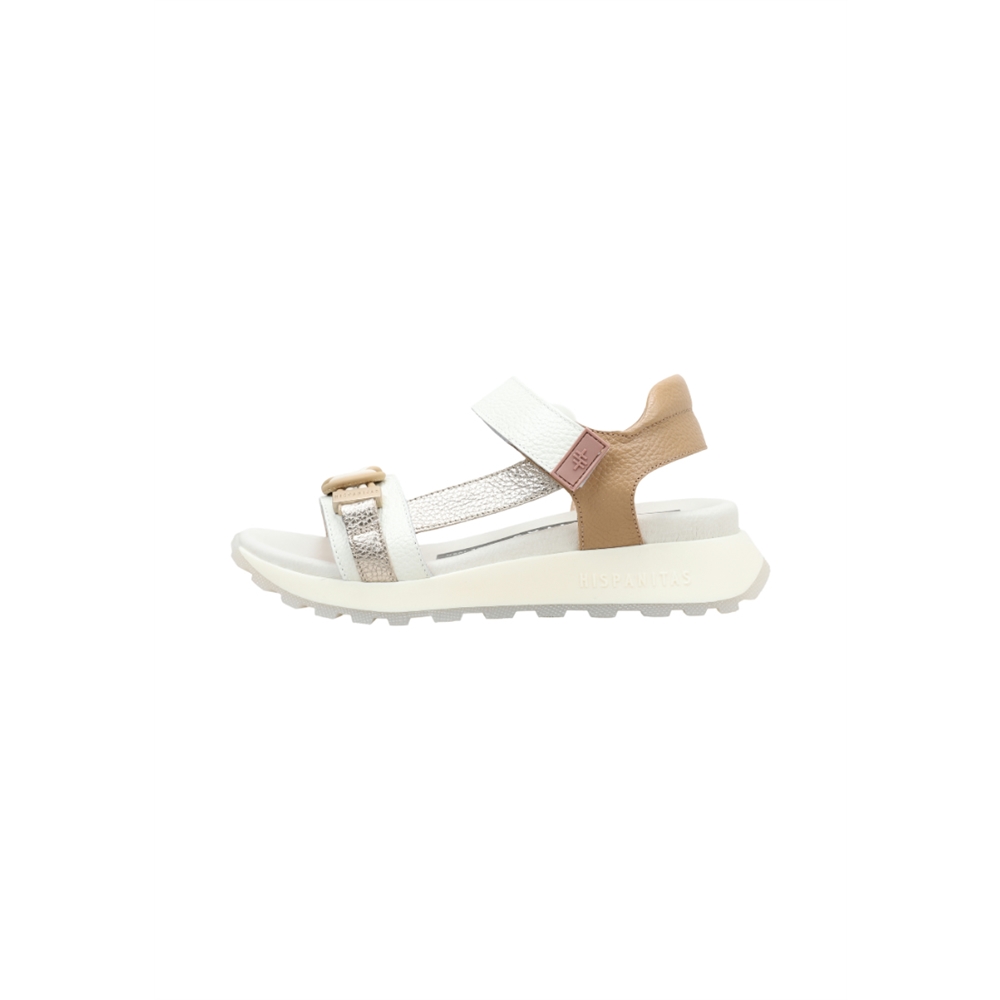 Hispanitas CHV264679 Sandalias De Cuña Mujer Blanco