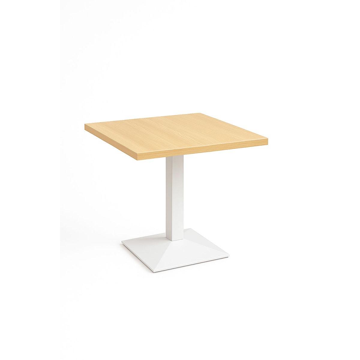 Regalos Miguel - Mesas Bar - Mesa Kuat White 70 cm - Madera clara