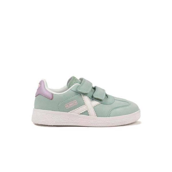 Zapatilla para niños Munich Mini Barru Vco 17 Verde