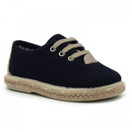 Blucher alpargata niños HERMI 1000-PS. Hechas en España