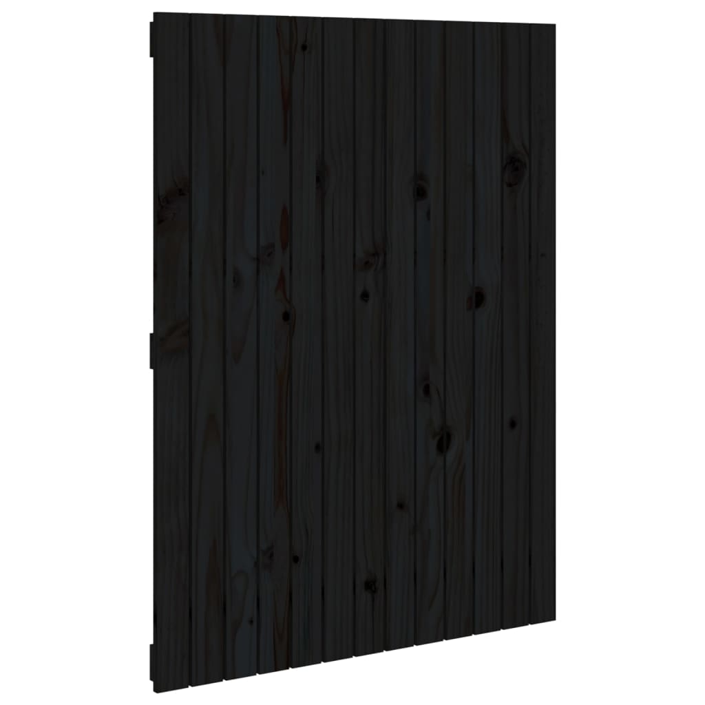 vidaXL Cabecero de cama de pared madera maciza de pino 82,5x3x110 cm