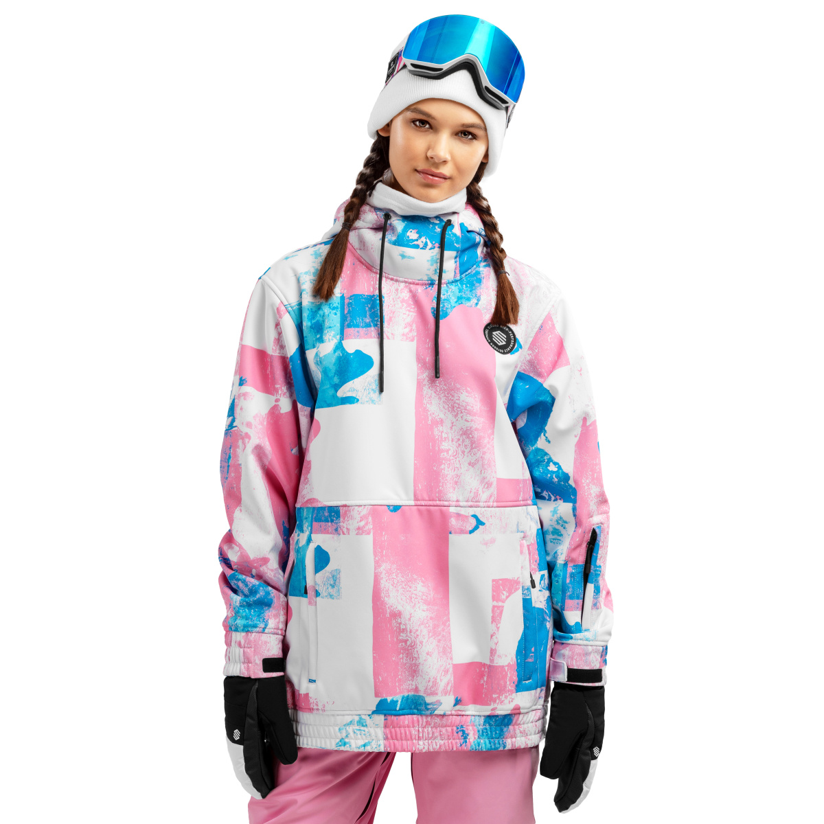 Pantalones de nieve mujer esquí y nieve Sleet-W SIROKO Turquesa