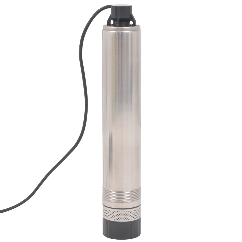 vidaXL Bomba Sumergible Agua Pozo Profundo Estanque Tanque Reservorio Altura máxima de entrega 40 m (750 W), 55 m (1000W), 60 m (900 W)