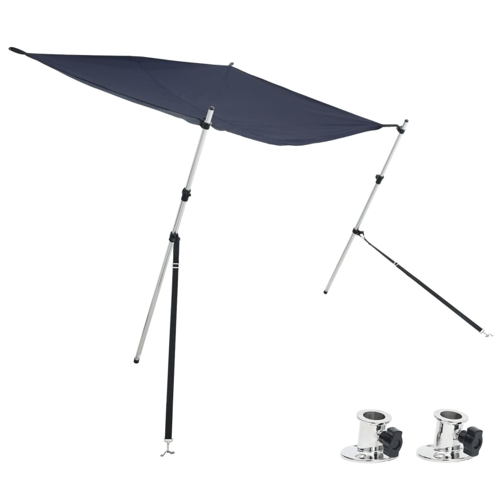 vidaXL Set de toldo T-Top extensión 170x170x(113-182,5) cm Color Azul,  Blanco,  Antracita y mas