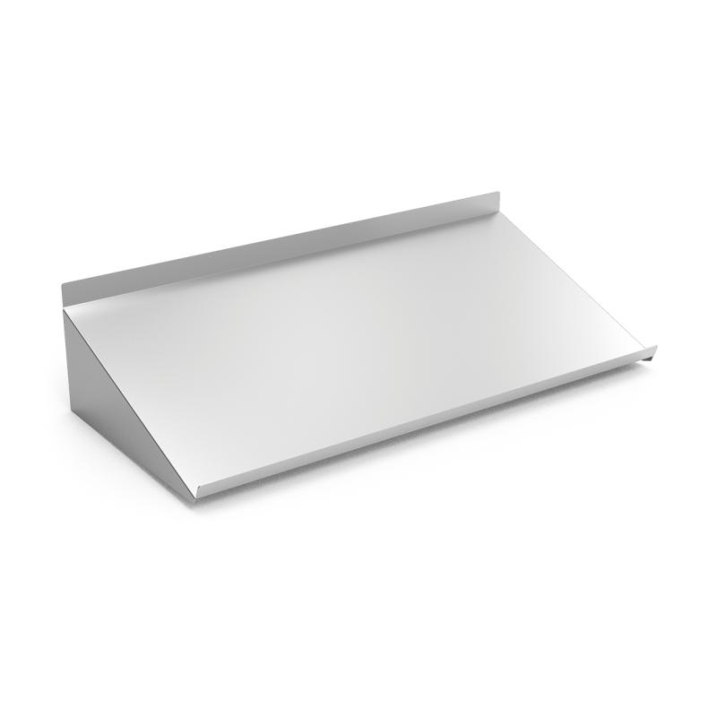 Estante mural inclinado para cestas 1550x488x248 mm.