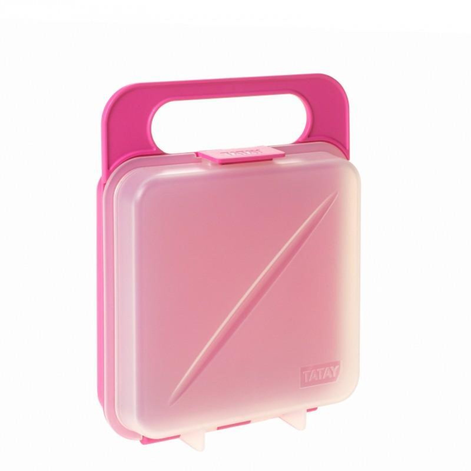 TATAY - Porta Sándwich Infantil Reutilizable y Ecológico. Rosa