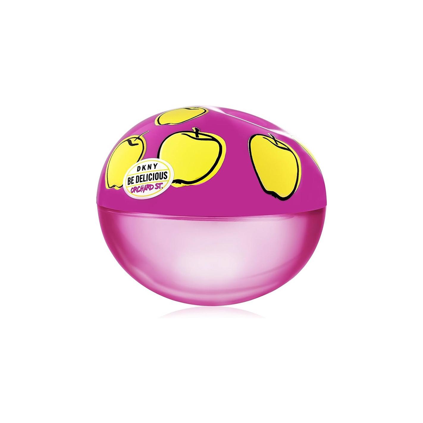 Donna Karan - Be Delicious Orchard EDP, Perfume para Mujer Floral Frutal con Notas de Manzana Pink Lady, Jazmín y Frambuesa Negra, Eau De Parfum Energético y Creativo