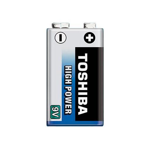 Toshiba 6lr61gcp bp-1 pila doméstica batería de un solo uso 9v alcalino